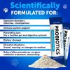 Probiotic Powder for Dogs Support Gut Health Itchy Skin Allergies 30 Sticks Immunity Yeast Balance Dog Probiotics and Digestive Enzymes with Prebiotic