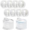 Cheerble Replacement Filter for Pet Fountain Elfin E1+/D1 Pro, 8 pack