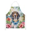 American English Coonhound Luau Apron Cooking Kitchen Server Baking Crafts Gardening for Adult Women Men, Unisex, Large, Multicolor