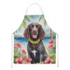 American Water Spaniel Luau Apron Cooking Kitchen Server Baking Crafts Gardening for Adult Women Men, Unisex, Large, Multicolor