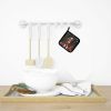 Cavalier King Charles Spaniel Christmas Pair of Pot Holders Kitchen Heat Resistant Pot Holders Sets Oven Hot Pads for Cooking Baking BBQ, 7 1/2 x 7 1/