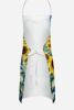 Borzoi in Sunflowers Apron Cooking Kitchen Server Baking Crafts Gardening for Adult Women Men, Unisex, Large, Multicolor