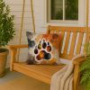 Bear Pride Throw Pillow Machine Washable, Indoor Outdoor Decorative Pillow for Couch, Bed or Patio, 18Hx18W