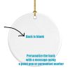 Black and White Cardigan Welsh Corgi Christmas PoinsettIas Ceramic Ornament Christmas Tree Hanging Decorations for Home Christmas Holiday, Party, Gift