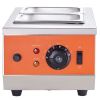 Chocolate Tempering Machine, 9 Lbs 2 Tanks Chocolate Melting Pot with TEMP Control 86-185 F, 800W Stainless Steel Electric Commercial Food Warmer For