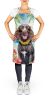 American Water Spaniel Luau Apron Cooking Kitchen Server Baking Crafts Gardening for Adult Women Men, Unisex, Large, Multicolor