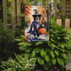 Bernese Mountain Dog Halloween Trick or Treat Garden Flag Mailbox Decorative Yard Banner Outside Patio Artwork for Flower Beds, Garden Size, Multicolo