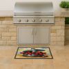 Crawfish Cooking Doormat Front Door Mat Indoor Outdoor Rugs for Entryway, Non Slip Washable Low Pile, 18H X 27W