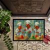 Crawfish Science Doormat Front Door Mat Indoor Outdoor Rugs for Entryway, Non Slip Washable Low Pile, 18H X 27W