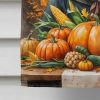 Boxer Thanksgiving House Flag Large Porch Sleeve Pole Decorative Outside Yard Banner Artwork Wall Hanging, Polyester, House Size, Multicolor