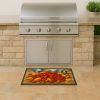 Crawfish Boil Doormat Front Door Mat Indoor Outdoor Rugs for Entryway, Non Slip Washable Low Pile, 18H X 27W