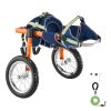 Dog Wheelchair for Back Legs, Lightweight 2 Wheels Pet Wheelchair, Height, Width & Length Adjustable, Dog Cart with Shock-Absorbing Wheels, for Injure