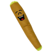 My Name is B, Cute Stuffed Parody Blunt Dog Toy, Funny Squeaky Weed Toy, Cool Plush Novelty 420 Gift for Pets & Their Owners, Sized for Puppies & Smal