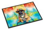 NEW Cane Corso Hippie Dawg Doormat Front Door Mat Indoor Outdoor Rugs for Entryway, Non Slip Washable Low Pile, 18H X 27W