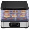 Food Dehydrator Machine, 5-Tray Fruit Dehydrator, 300W Electric Food Dryer w/ Digital Adjustable Timer & Temperature for Jerky, Herb, Meat, Beef, Frui