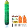 Electric Fence Netting, 42 in (H) x 164 ft (L), PE Net Fencing with Posts & Double-Spiked Stakes, Utility Portable Electric Fence for Pigs, Cows, Shee
