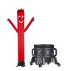 Inflatable Tube Man Set, 10 ft Tall, Wacky Waving Inflatable Dancing Tube Guy with 9/10 HP Blower, PP Shell IPX3 Waterproof Blower Fan, for Outdoor Ad
