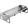Livestock Feeding Trough, 22 Gallon Capacity, 45" Hay Feeder, Heavy Duty Steel Livestock Trough, Galvanized Steel Sheep Feeder Trough Feeding up to 10