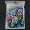 Hydrangeas Greeting Cards Pack of 8 Blank Cards with Envelopes Whimsical A7 Size 5x7