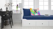 NEW Hippie Animal Koala Standard Pillowcase Lightweight Super Soft Easy Care Decorative Artwork Pillowcase, Standard