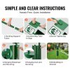 Dog Waste Station, Commercial Dog Poop Station, 11.5 Gallons Pet Waste Bin with 50 Can Liners, Bag Dispenser & 600 Waste Bags, Outdoor Dog Waste Dispo