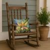New Mexico Yucca Flower in Watercolor Throw Pillow Machine Washable, Indoor Outdoor Decorative Pillow for Couch, Bed or Patio, 14Hx14W