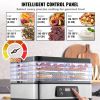 Food Dehydrator Machine, 5-Tray Fruit Dehydrator, 300W Electric Food Dryer w/ Digital Adjustable Timer & Temperature for Jerky, Herb, Meat, Beef, Frui