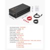 Sump Pump Battery Backup System, 1500W, Auto Switches to Battery Inverter for Continuous Sump Pump Operation, Pure Sine Wave, LCD Display, for Basemen