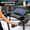 OBENSKY Treadmill with Adjustable Incline Folding Treadmill for Home 2.5 HP 12 Preset for Home Use 7.5 mph Range