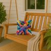 Together, Stronger Pride Throw Pillow Machine Washable, Indoor Outdoor Decorative Pillow for Couch, Bed or Patio, 14Hx14W