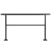 Outdoor Handrail 165LBS Load Handrail Outdoor Stairs Aluminum Stair Handrail 60 x 35" Outdoor Stair Railing Transitional Range from 0 to 30Â° Staircas