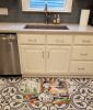 Jack Russell Terrier The Chef Memory Foam Kitchen Mat Machine Washable Anti-Fatigue Mat Cushion Comfort Bath Mat or Kitchen Rug