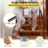 Outdoor Stair Railing Kit, 5 FT Handrails 0-5 Steps, Adjustable Angle Black Aluminum Stair Hand Rail for The Elderly, Handrails for Indoor & Outdoor S