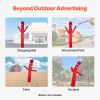 Inflatable Tube Man Attachment, 20-Feet Tall, Wacky Wavy Wind Flying Dancing Tube Guy, Arm Flailing Sky Air Puppet, 18'' for Outdoor Advertising Busin