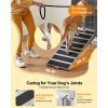 Stainless Steel Dog Washing Station, 50 inch Pet Grooming Tub w/ Ramp, Faucet & Showerhead & Soap Holder Leash Dog Bathtub for Large & Medium & Small