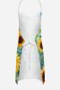 Leonberger in Sunflowers Apron Cooking Kitchen Server Baking Crafts Gardening for Adult Women Men, Unisex, Large, Multicolor