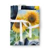 Giant Schnauzer in Sunflowers Apron Cooking Kitchen Server Baking Crafts Gardening for Adult Women Men, Unisex, Large, Multicolor