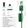Dog Waste Station, Commercial Dog Poop Station, 11.5 Gallons Pet Waste Bin with 50 Can Liners, Bag Dispenser & 600 Waste Bags, Outdoor Dog Waste Dispo