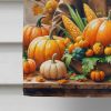 Siberian Husky Thanksgiving House Flag Large Porch Sleeve Pole Decorative Outside Yard Banner Artwork Wall Hanging, Polyester, House Size, Multicolor