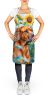 Rhodesian Ridgeback in Sunflowers Apron Cooking Kitchen Server Baking Crafts Gardening for Adult Women Men, Unisex, Large, Multicolor