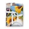 Shih Tzu in Sunflowers Apron Cooking Kitchen Server Baking Crafts Gardening for Adult Women Men, Unisex, Large, Multicolor