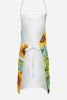 Newfoundland in Sunflowers Apron Cooking Kitchen Server Baking Crafts Gardening for Adult Women Men, Unisex, Large, Multicolor