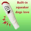 My Name is Jay, Cute Stuffed Parody Joint Dog Toy, Funny Squeaky Weed Toy, Cool Plush Novelty 420 Gift for Pets & Their Owners, Sized for Puppies & Sm