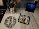 Vizsla Luau Pair of Pot Holders Kitchen Heat Resistant Pot Holders Sets Oven Hot Pads for Cooking Baking BBQ, 7 1/2 x 7 1/2