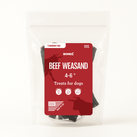 Bonez, Beef Weasand, 10 Sticks, 6 or 10 Inch (size: 6 Inch)
