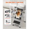 34" Dog Washing Station, Stainless Steel Pet Grooming Tub Bathtub, Professional Dog Wash Sink with Shower, Faucet, Soap Holder