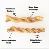 Bonez, Twisted Bully Stick, 12 Sticks, 6 or 10 Inch
