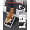 Stainless Steel Dog Washing Station, 50 inch Pet Grooming Tub w/ Ramp, PE Water Filter Board, Faucet & Showerhead & Soap Holder Dog Bathtub for Large