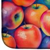 Colorful Apples Dish Drying Mat Absorbent Dish Drying Mat Pad for Kitchen Counter Dish Drainer Mat for Countertop, 14 x 21", Multicolor
