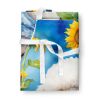 White Poodle in Sunflowers Apron Cooking Kitchen Server Baking Crafts Gardening for Adult Women Men, Unisex, Large, Multicolor